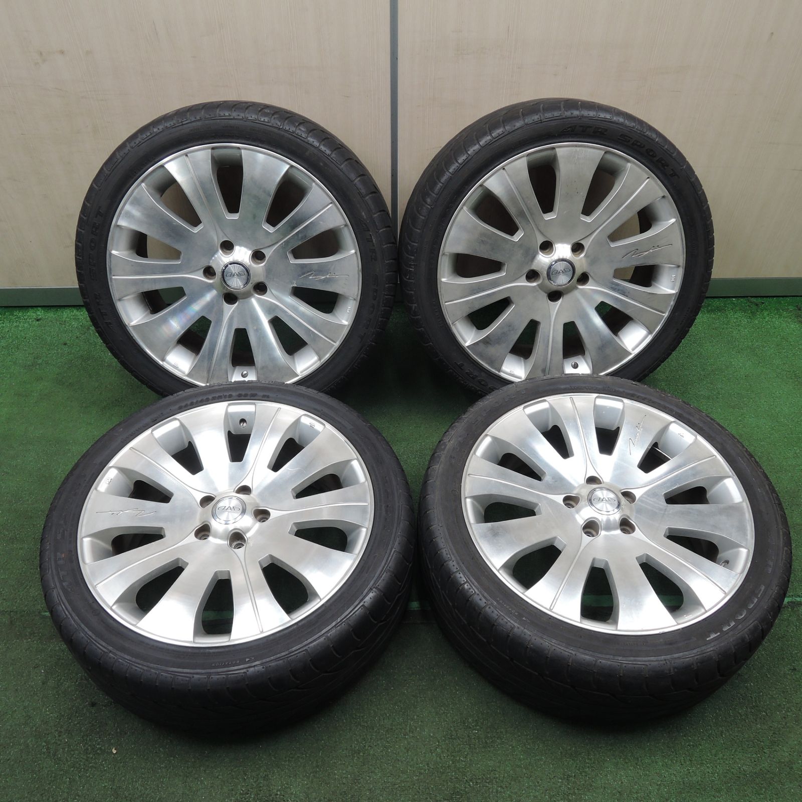 *送料無料* 4本価格D.A.D GARSON 245/40R19 ATR SPORT DAD ギャルソン ATRスポーツ 19インチ PCD114.3/5H4030503NJノ
