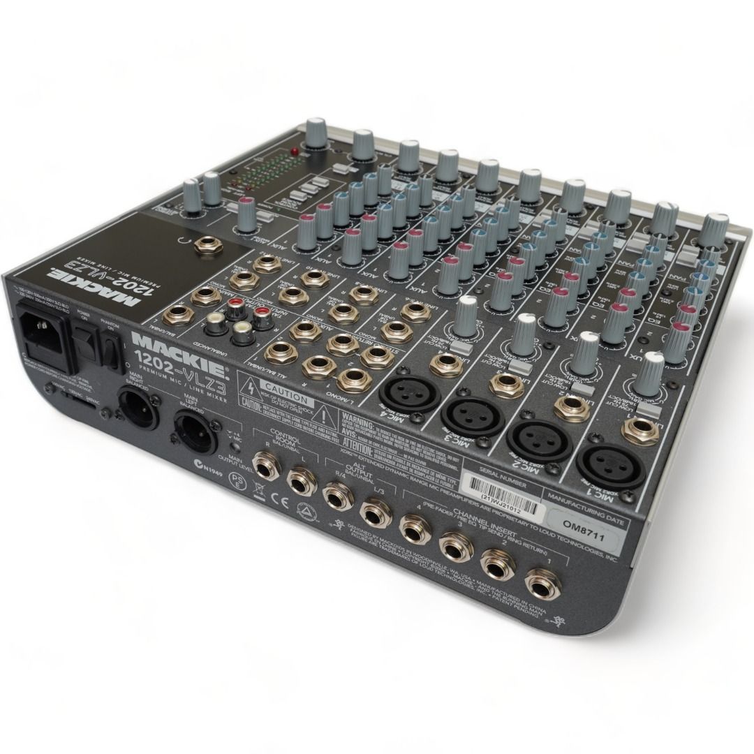 【極美品】 MACKIE マッキー 1202-VLZ3 ミキサー　PA 箱付・極美品】 MACKIE マッキー 1202-VLZ3 ミキサー PA - メルカリ