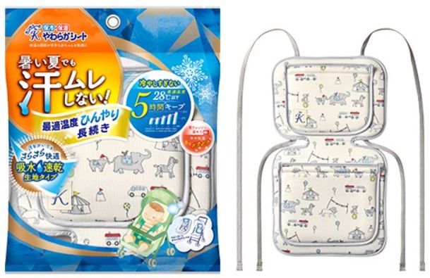 【送料込み】丹平製薬 カンガルー保冷保温やわらかシート【吸水速乾素材/サーカス柄】(配送区分C)