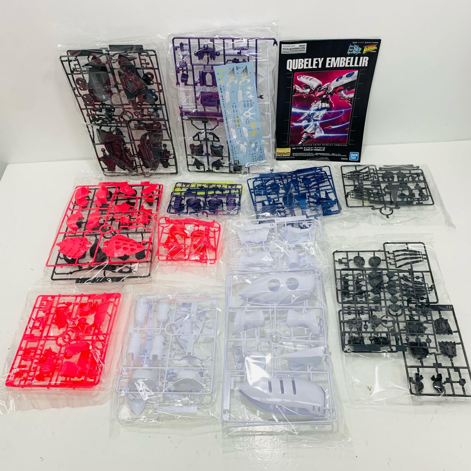 中古 プラモデル ガンダムビルドダイバーズGIMM＆BALL’sWorldChallenge キュベレイ・アンベリール MG 1/100 5060539 プレミアムバンダイ限定 【714】 中古 プラモデル ガンダムビルドダイバーズGIMM＆BALL