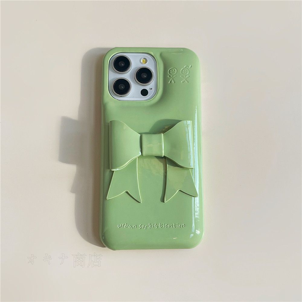 Urban Sophistication BOWリボン iPhone16Pro Urban Sophistication スマホケース THE SOAP CASE iPhoneケース
