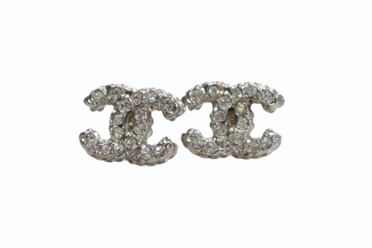 極美品 CHANEL シャネル ココマーク ピアス 両耳 アクセサリー A12A