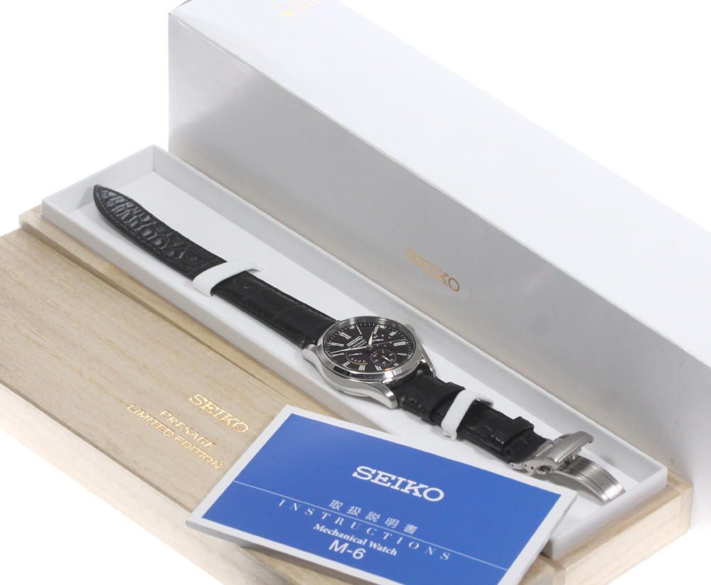 ☆良品【SEIKO】セイコー プレサージュ 漆・白檀塗限定モデル パワー