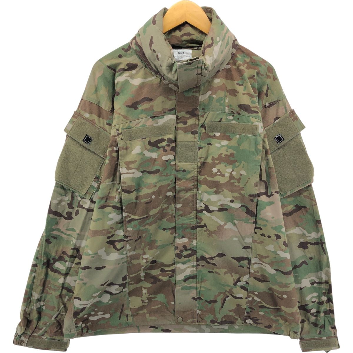 古着 00年代 米軍実品 ECWCS GEN3 迷彩柄 マルチカムカモ ミリタリーソフトシェルジャケット M-R メンズM相当|eaa549572