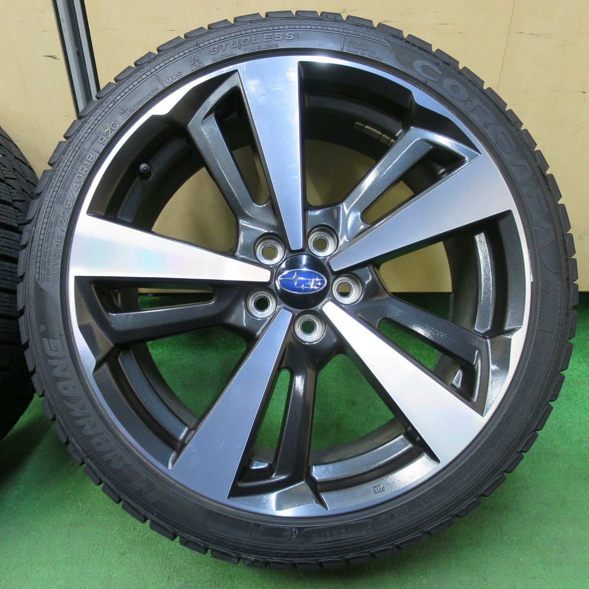インプレッサ等に SUBARU スバル 純正 ENKEI アルミ ブリヂストン 