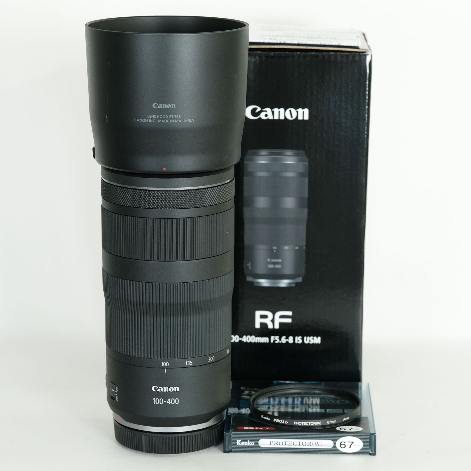 良品｜フード・フィルター付] Canon RF100-400mm F5.6-8 IS USM