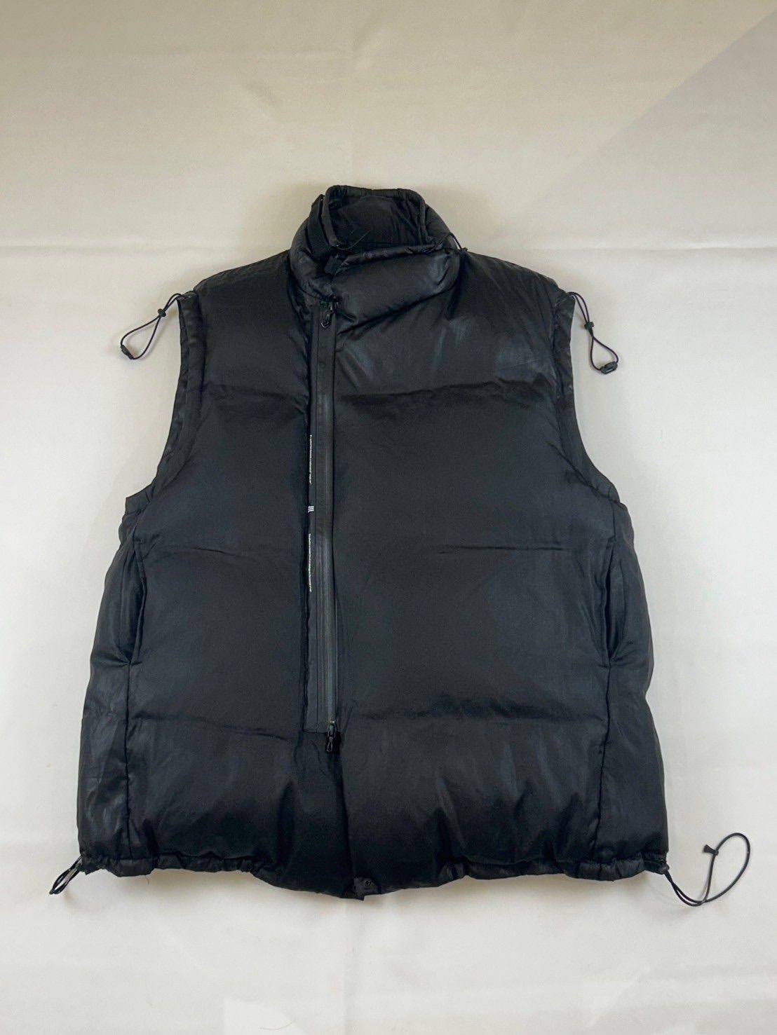 anuans ファートリムコクーンコート ブラック 黒