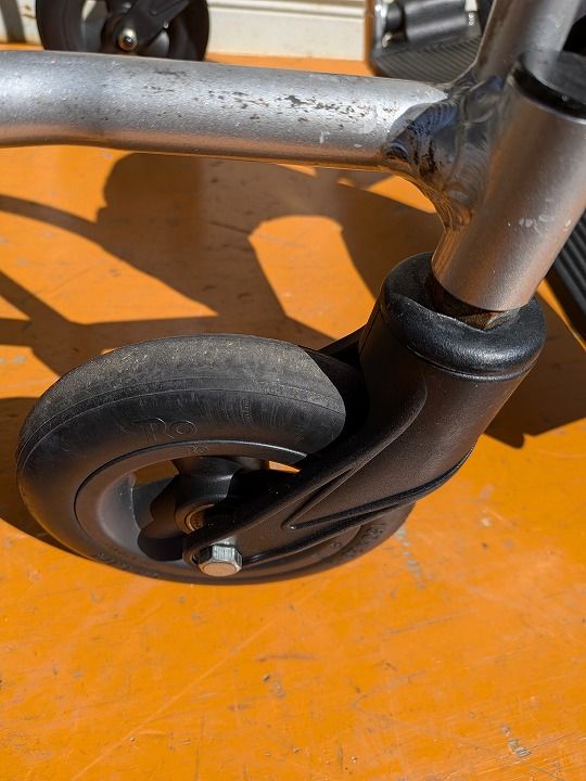 背もたれ 日進介助式車椅子ウルトラ