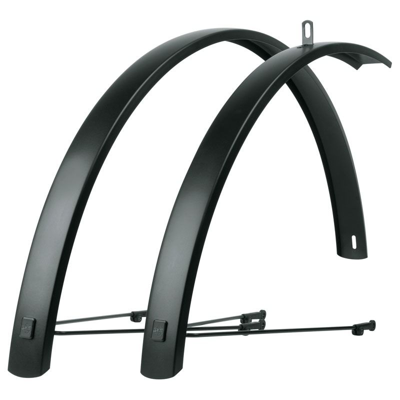 SKS エッジアル 泥除け フェンダー サイクル|自転車 ブラックマット 740mm