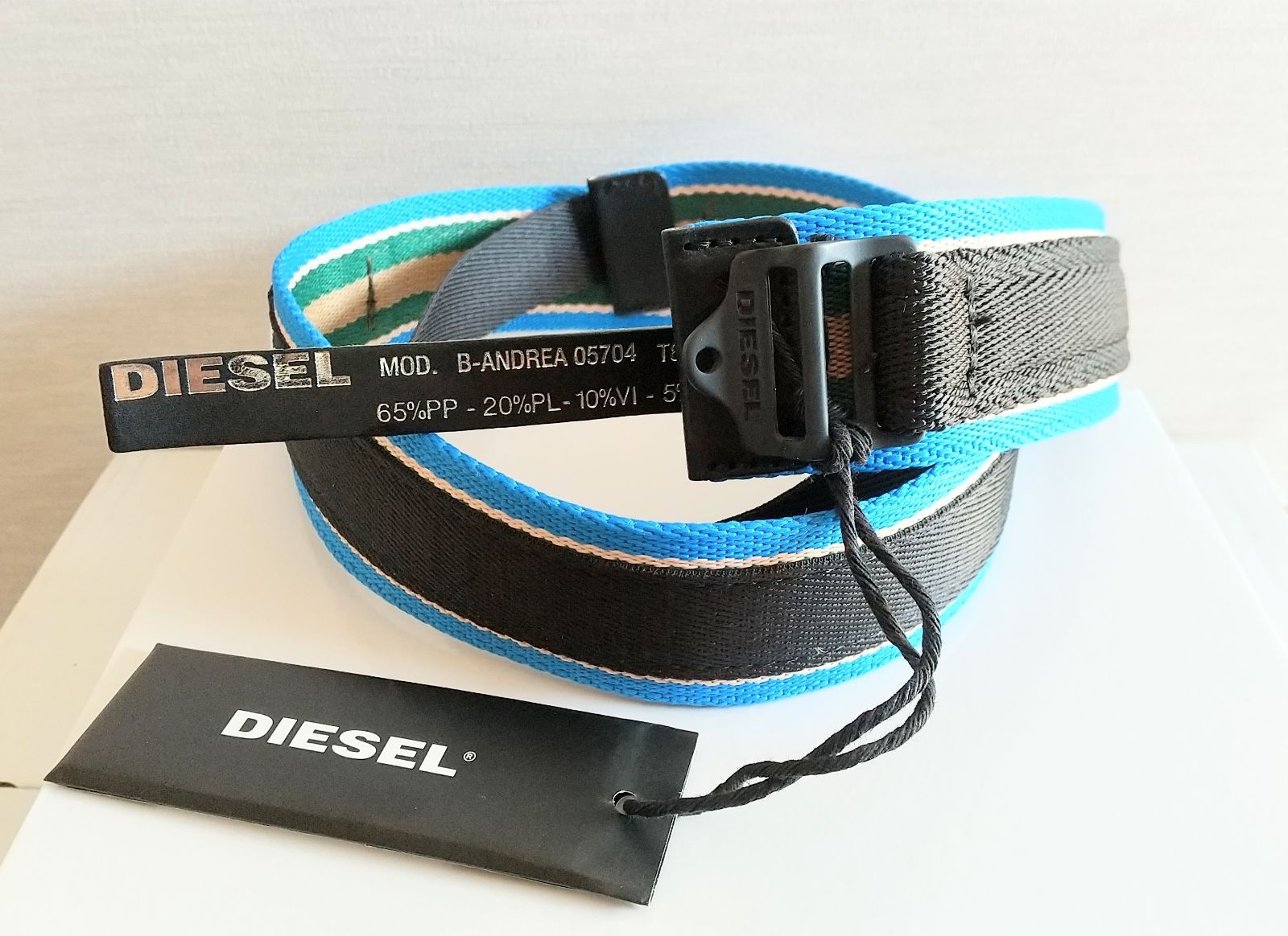 DIESELディーゼル ユニセックスロゴスポーティーカジュアル