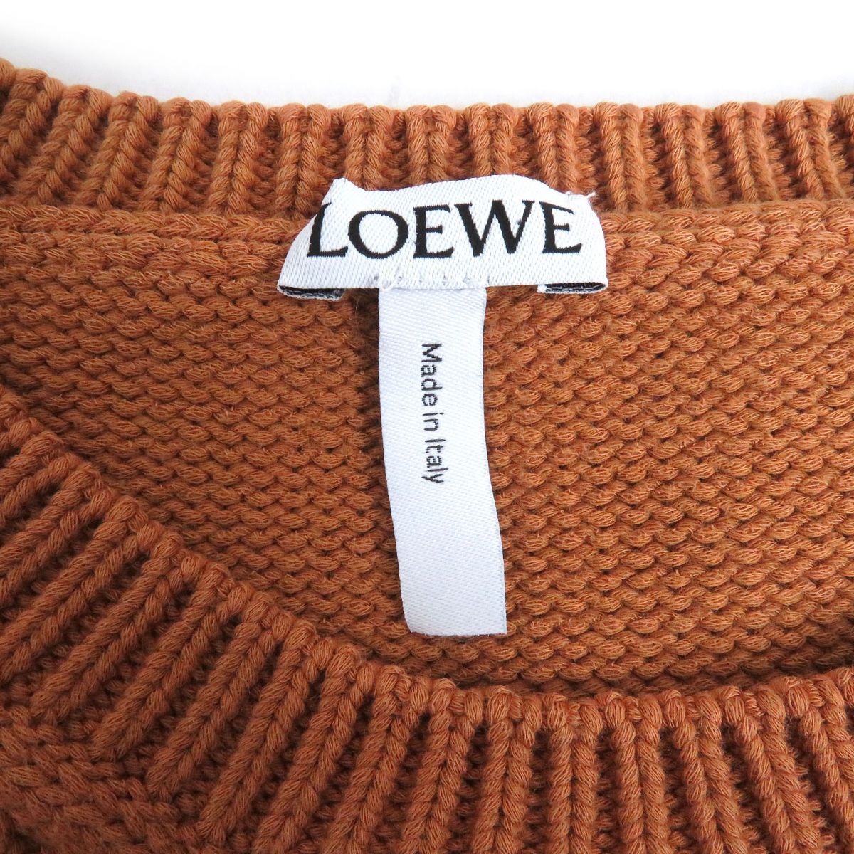 美品□LOEWE/ロエベ ストリートジャーナル フォントプリント クルー