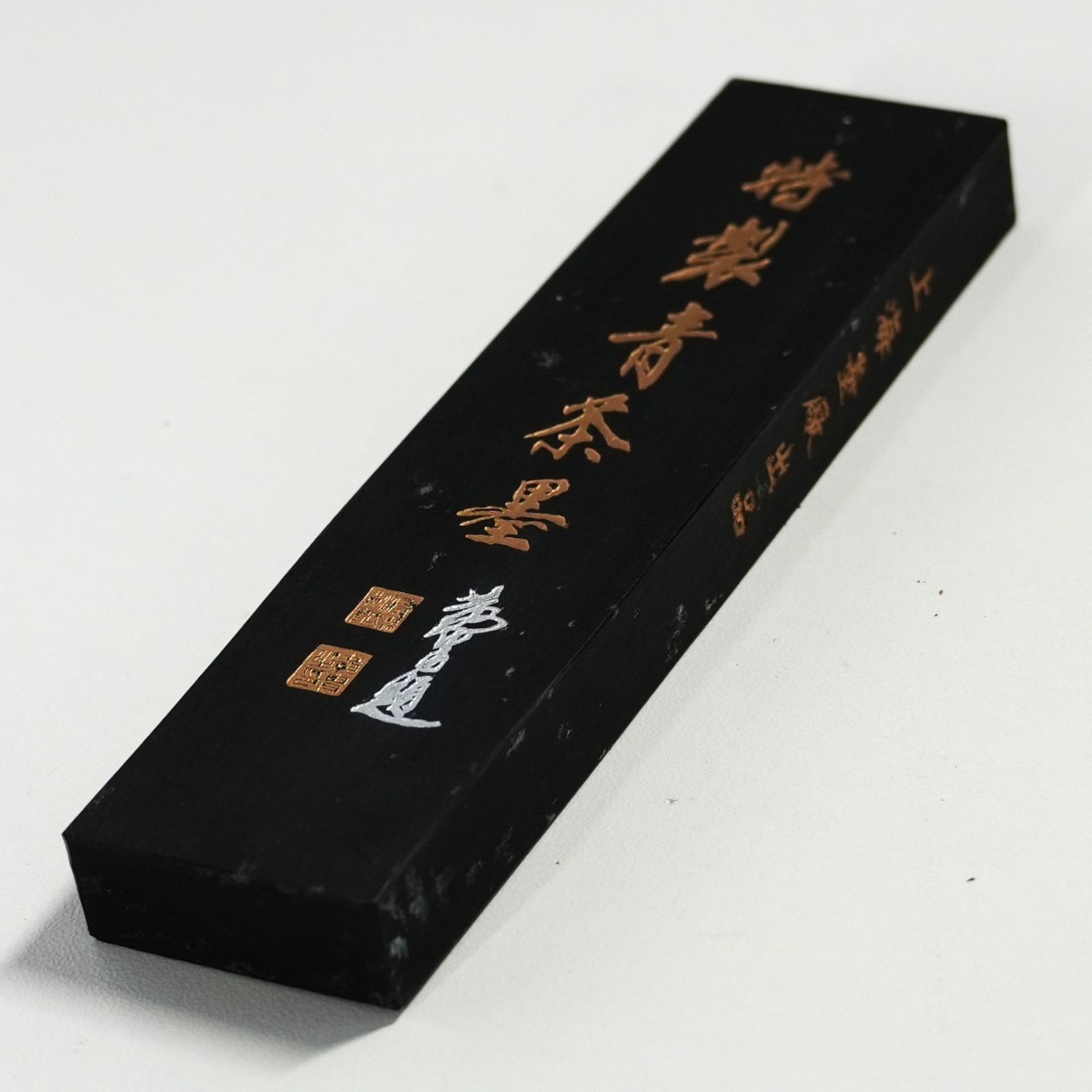 中国 書道 墨 IM] 未使用 書道墨 上海墨廠 青茶墨 重量 70g 中国 書道 墨