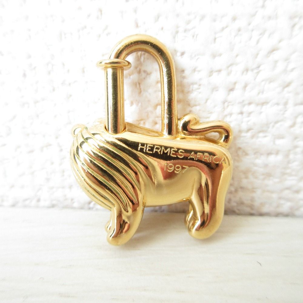 HERMES カデナ ライオン ゴールド エルメス HERMES エルメス カデナ