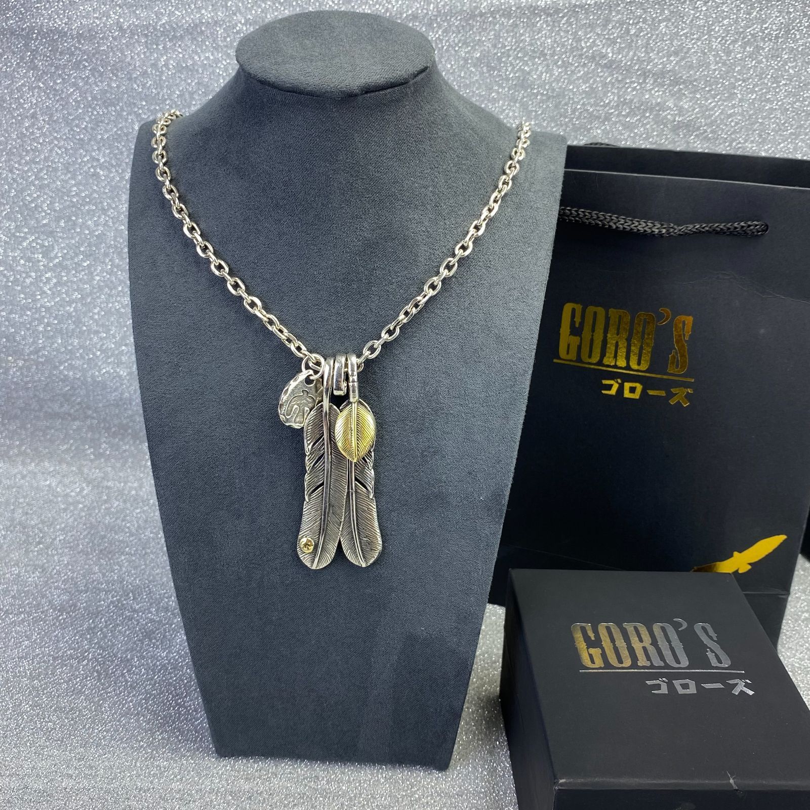 公式サイト - ハイブランドの新作が続々登場 即発・新品未使用】goro's【ゴローズ】フェザーネックレス アクセサリー