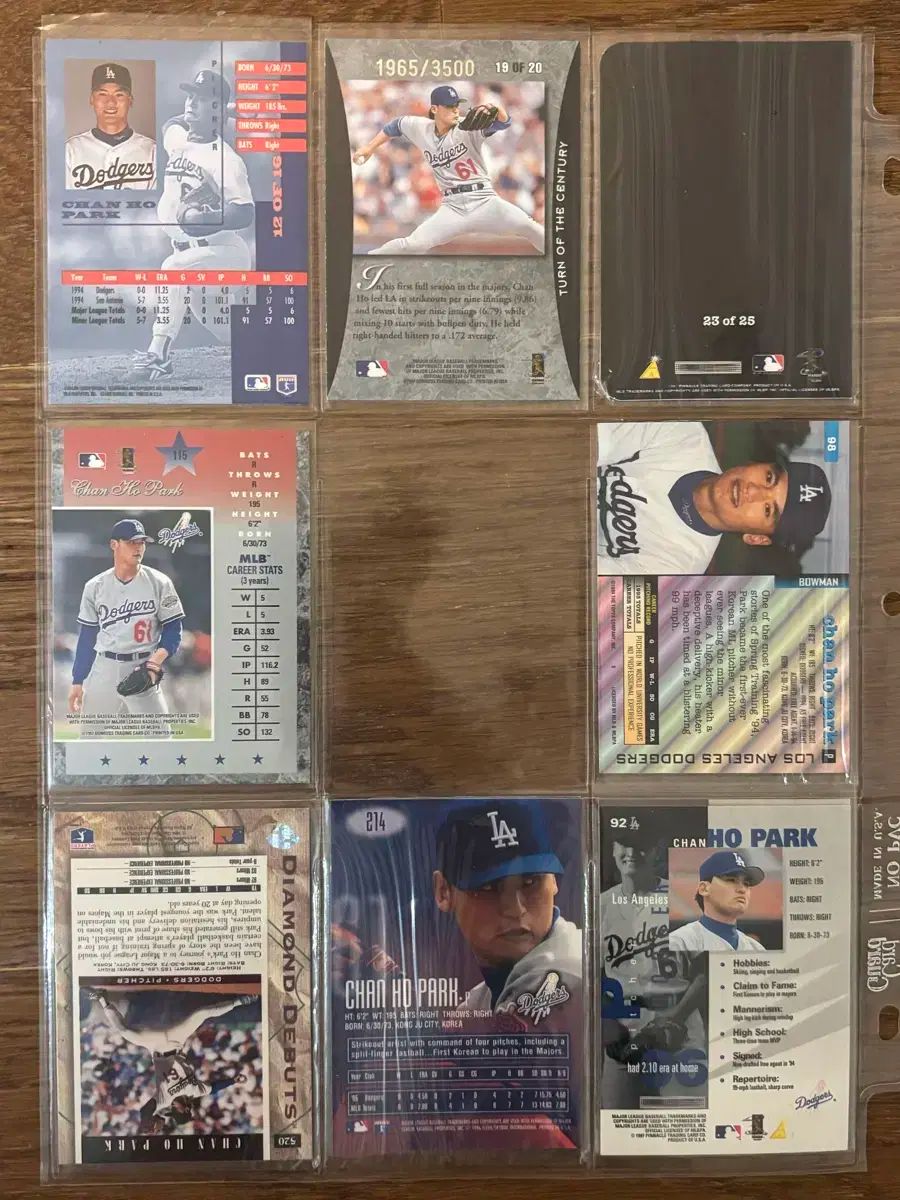 チャンホ スポーツカード