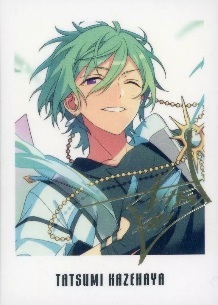 風早巽　あんスタ　gracolle CANBA!! ES 9th 9周年 中古】キャラカード 風早巽 「あんさんぶるスターズ!! gracolle