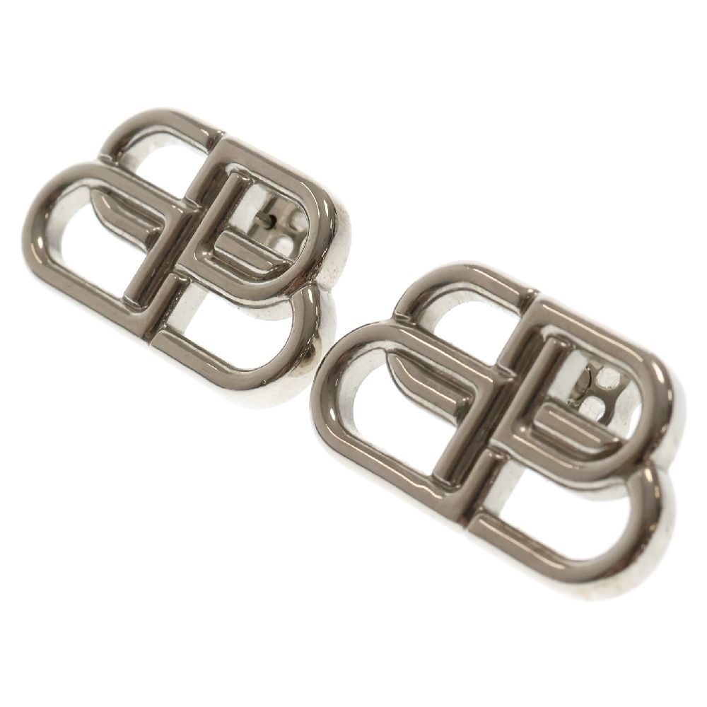 BALENCIAGA バレンシアガ BB Stud Earrings BBスタッズピアス シルバー 624199 TZ99S