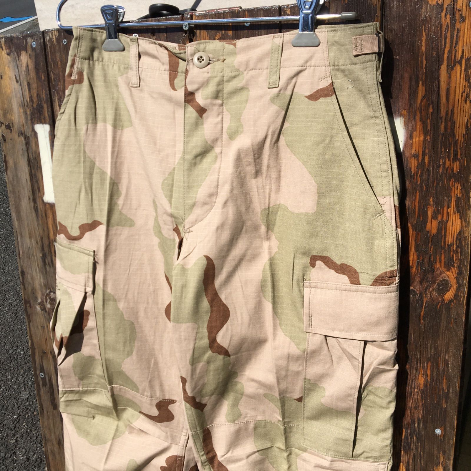 90's Vintage【US ARMY】BDU Desert Camouflage Cargo Pants デザートカモ カーゴパンツ◆Size: US-S-S【DEADSTOCK】