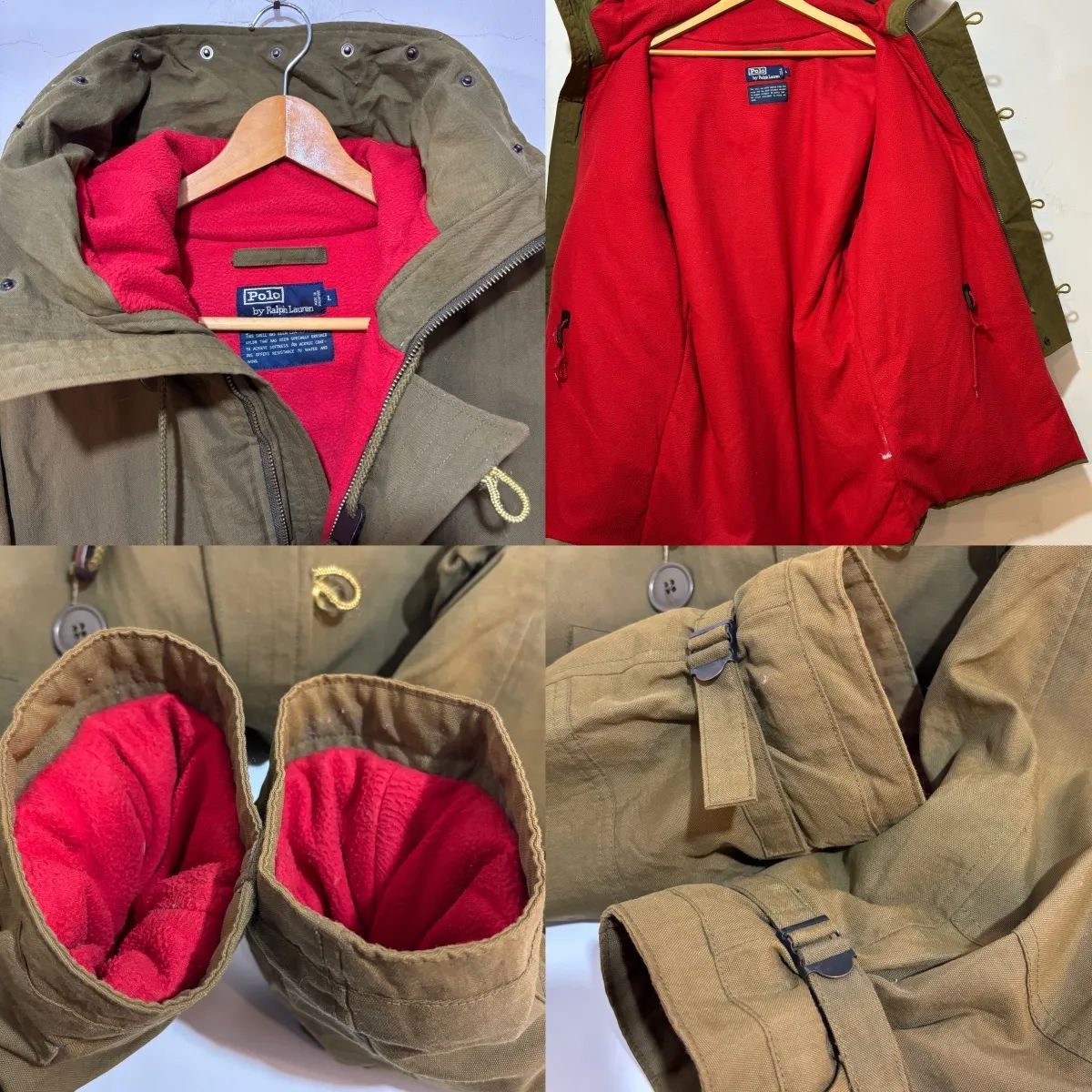80s 90s POLO RALPH LAUREN N-3B オリーブ L ラルフローレン フライト 
