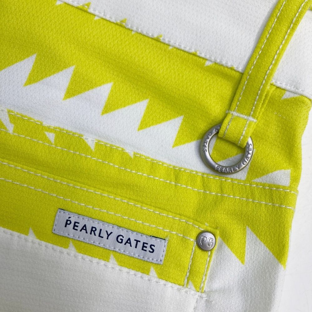 サイズ 0 PEARLY GATES パーリーゲイツ 055-2231608 ストレッチパンツ ギザギザボーダー柄 ホワイト系 240101535078 ゴルフウェア レディース ストスト WHITEMONARCHHOTEL_COM