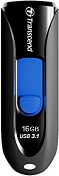 Transcend USBメモリ 16GB USB3.1 u0026 USB 3.0 スライド式 ブラック TS16GJF790K