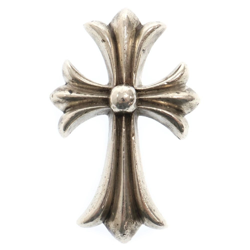 CHROME HEARTS (クロムハーツ) CH CRS SML スモールCHクロス ペンダントトップ シルバー BCA219