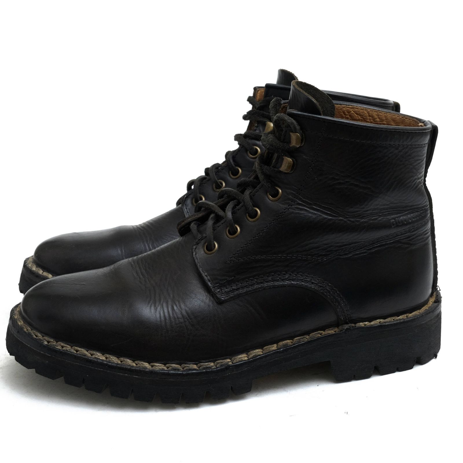BUTTERO ブラック レースアップブーツ BUTTERO B1101 BUTTERO ブッテロ 