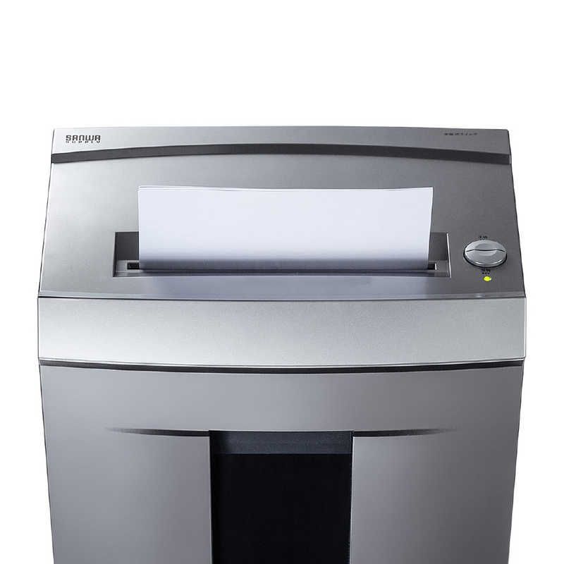 未開梱 サンワサプライ ペーパー＆ＣＤシュレッダー ４０分連続 マイクロカット １０枚 マイクロカット Ａ４サイズ ＣＤカット対応 PSD-M4010 SKLAD-KIRPICHA_RU