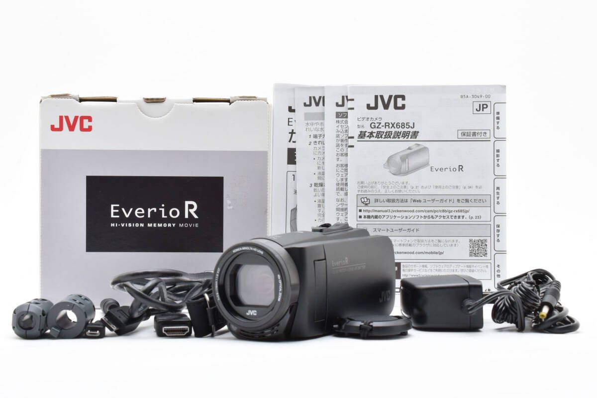 上品 JVC Everio R GZ-RX685 RX680 同等モデル T17 4539