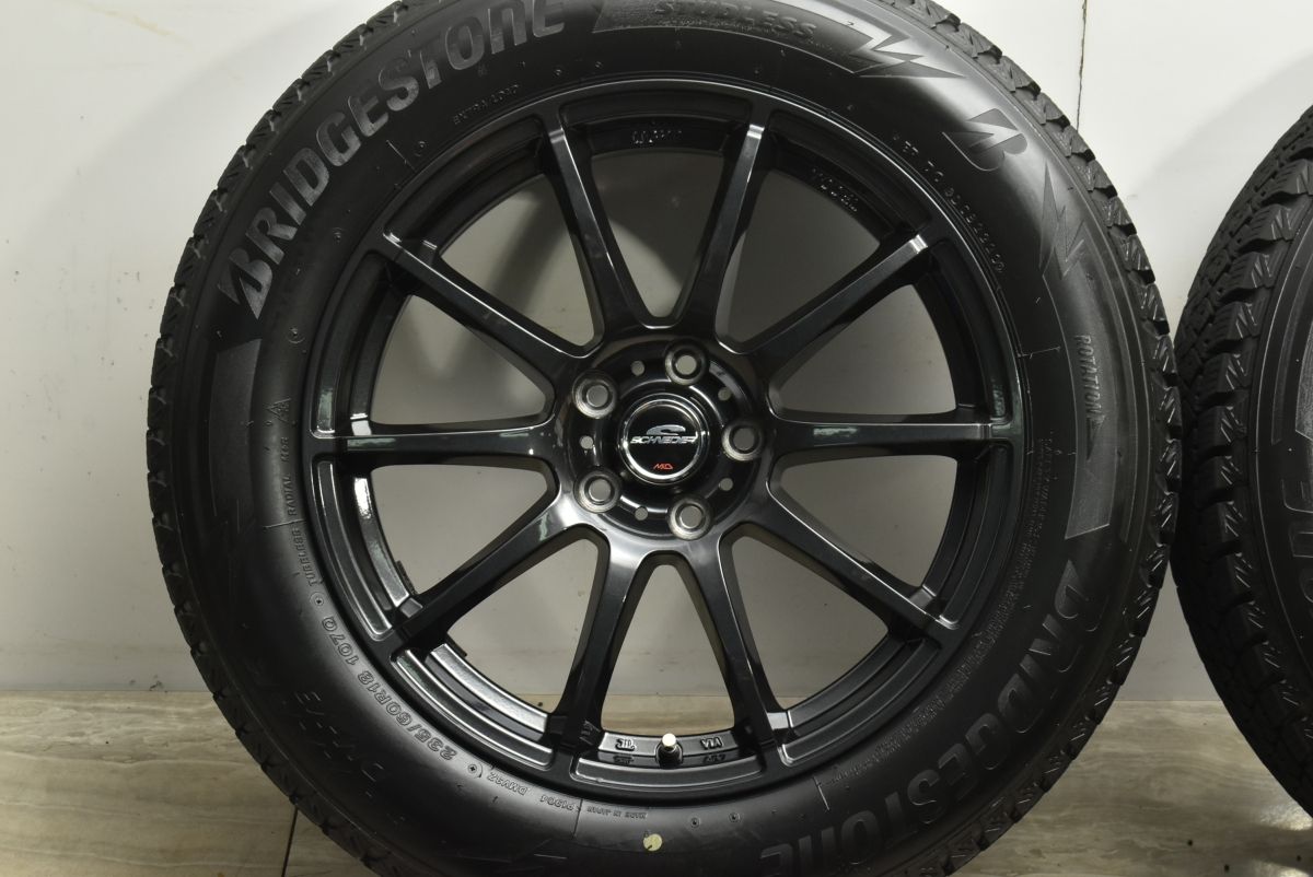 バリ溝美品‼️235/60R18ブリザック DM-V3 タイヤ4本セット バリ溝 美品 