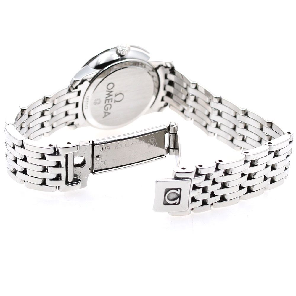 オメガ OMEGA 424.10.24.60.05.001 デビル プレステージ シェル文字盤  