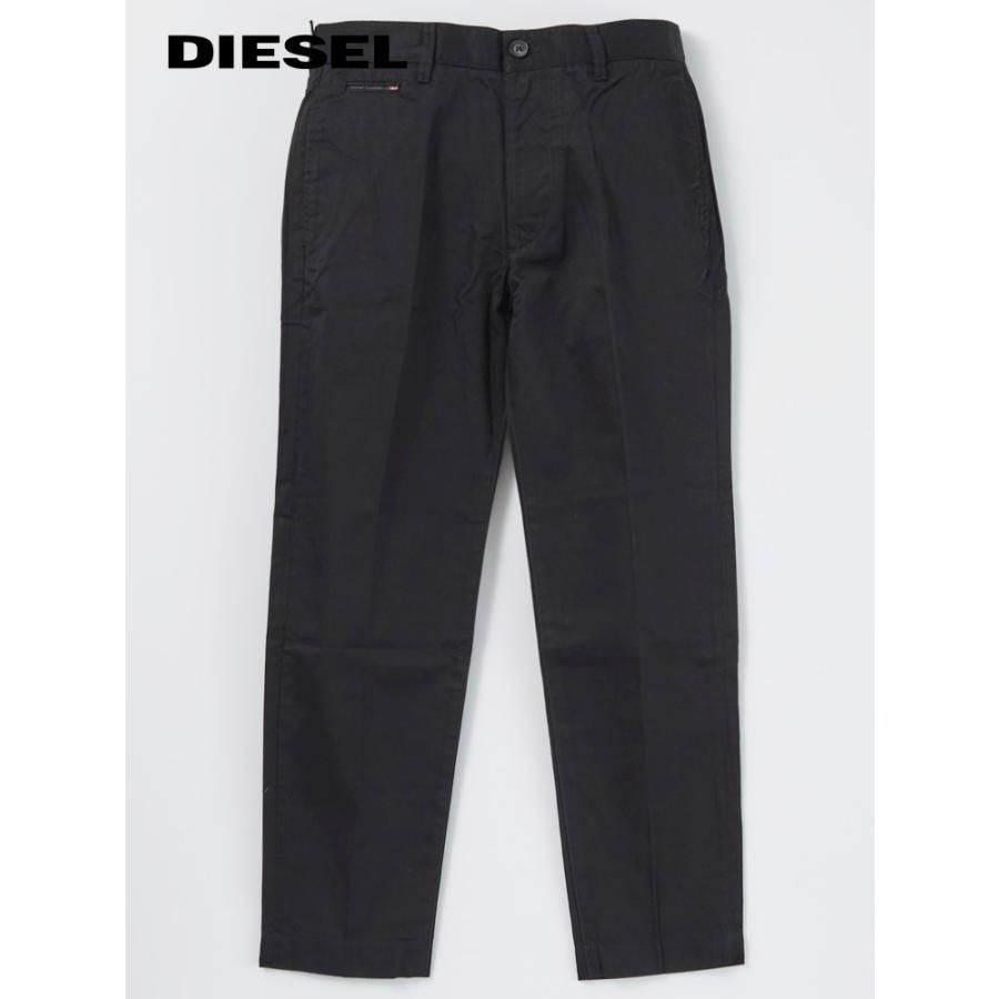 ディーゼル DIESEL メンズ 綿パン ブラック チノパン W28~W29 P-MADOX