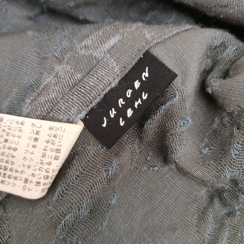 JURGEN LEHL 刺繍入りグレージャケット M コート | ヨーガンレール ババグーリ オンラインショップ