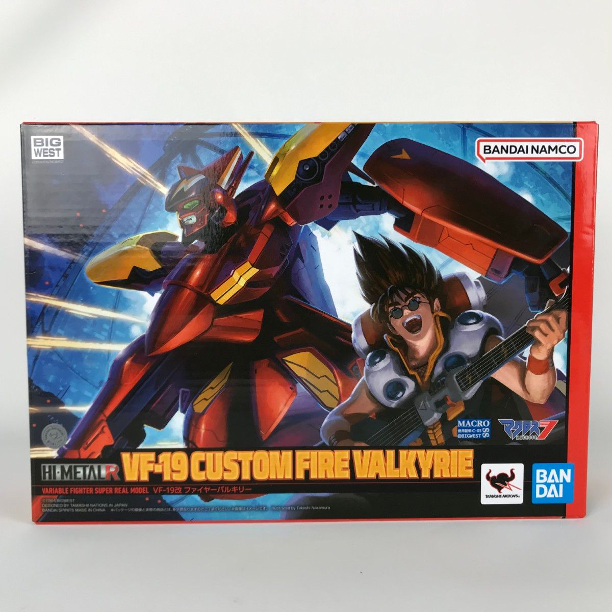 ■■ HI-L R VF-19改 カスタムファイヤーバルキリー マクロス7 マクロス7】BANDAI SPIRITS HI-METAL Rより 熱気バサラが駆る