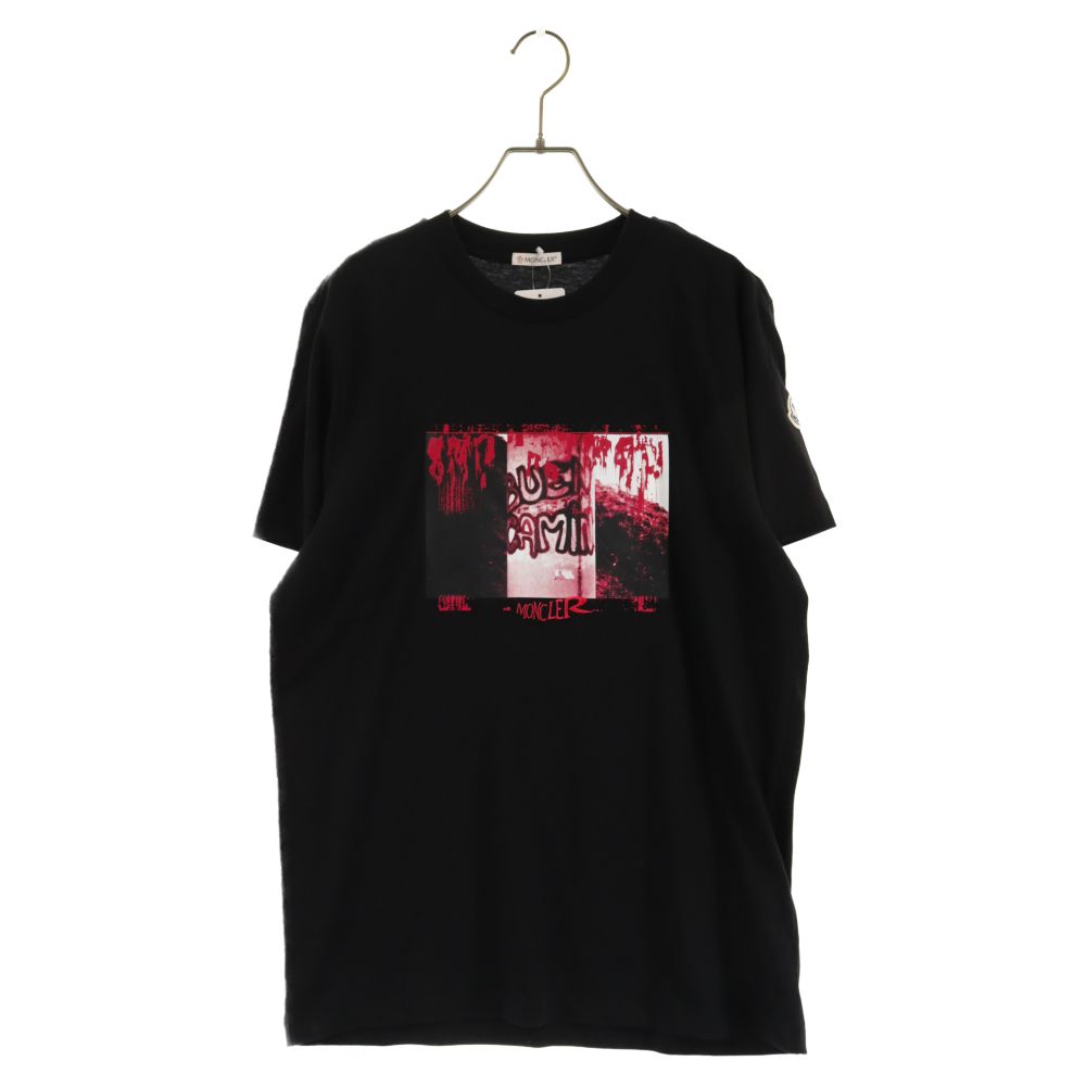 MONCLER モンクレール Tシャツ サイズ:L 20SS スクエア ロゴ クルー ...