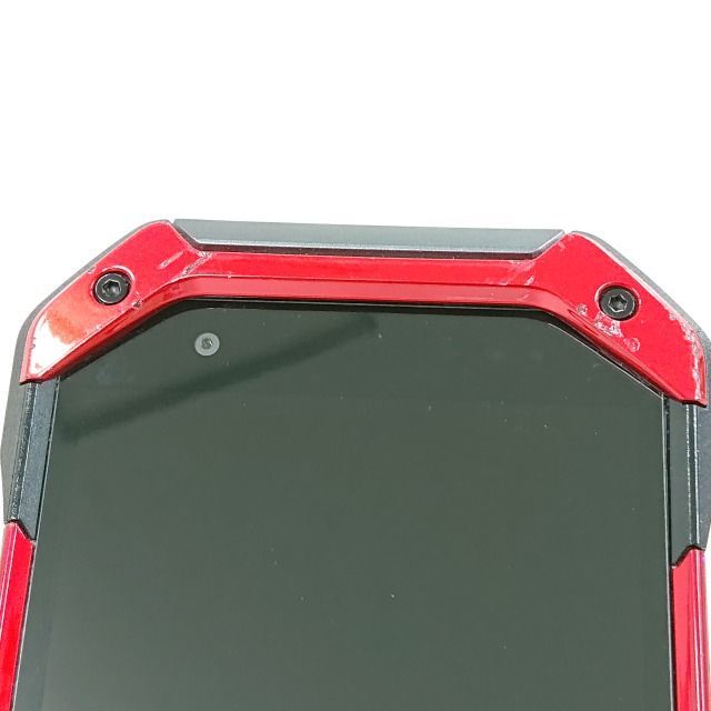 TORQUE 5G KYG01 au レッド 送料無料 本体 c07794 - メルカリ