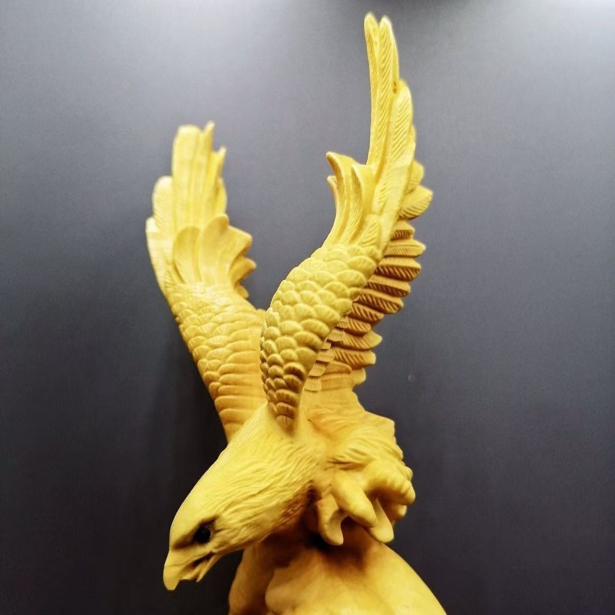 木製 手彫り 鳥 クマゲラ 全長40.5cm 野鳥 木工品　彫刻 木彫り 置物 Yahoo!オークション - 21【格安】木製 手彫り 鳥 クマゲラ