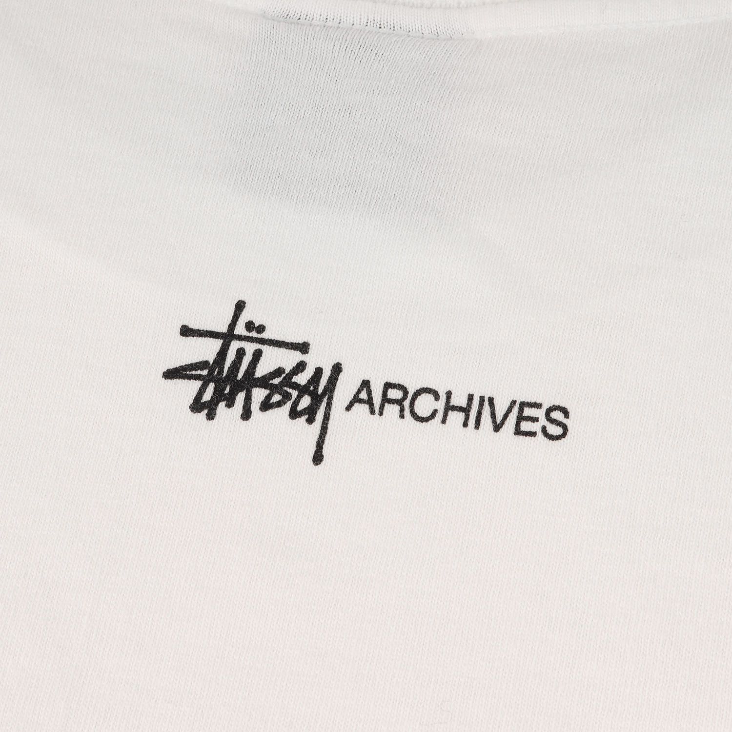 STUSSY ステューシー Tシャツ サイズ:L 90s OLD STUSSY 紺タグ フォトプリント クルーネック Tシャツ USA製 ホワイト 白 トップス カットソー 半袖【メンズ】