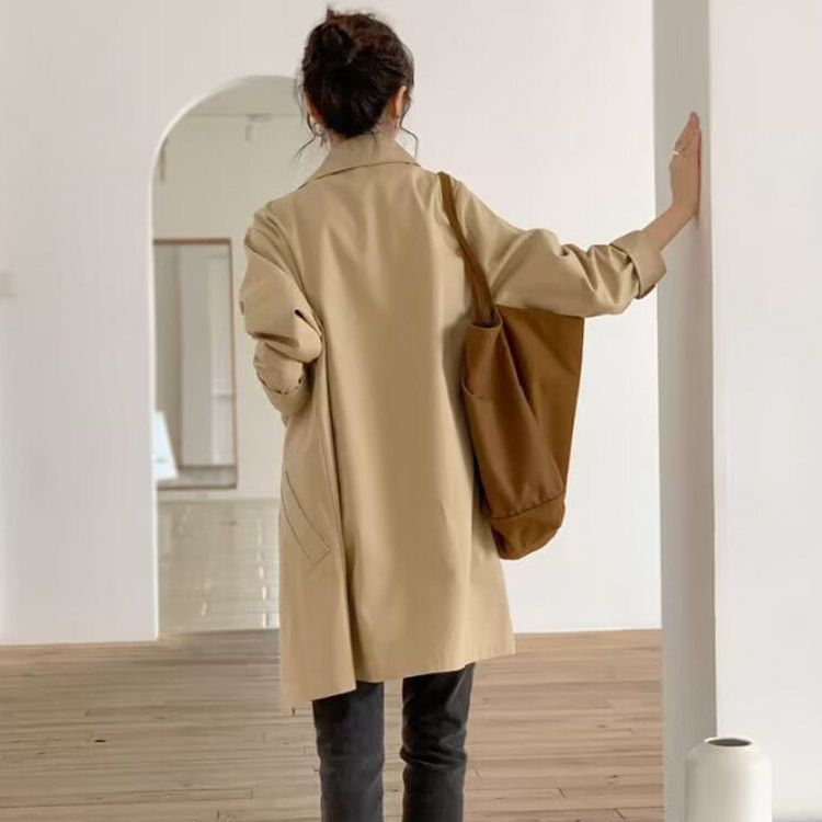 新品 タグ付✨❤️シビラ❤️ステンカラー Aライン トレンチコート M L ベージュ Aライン トレンチコート 結婚式 コート アウター シングル
