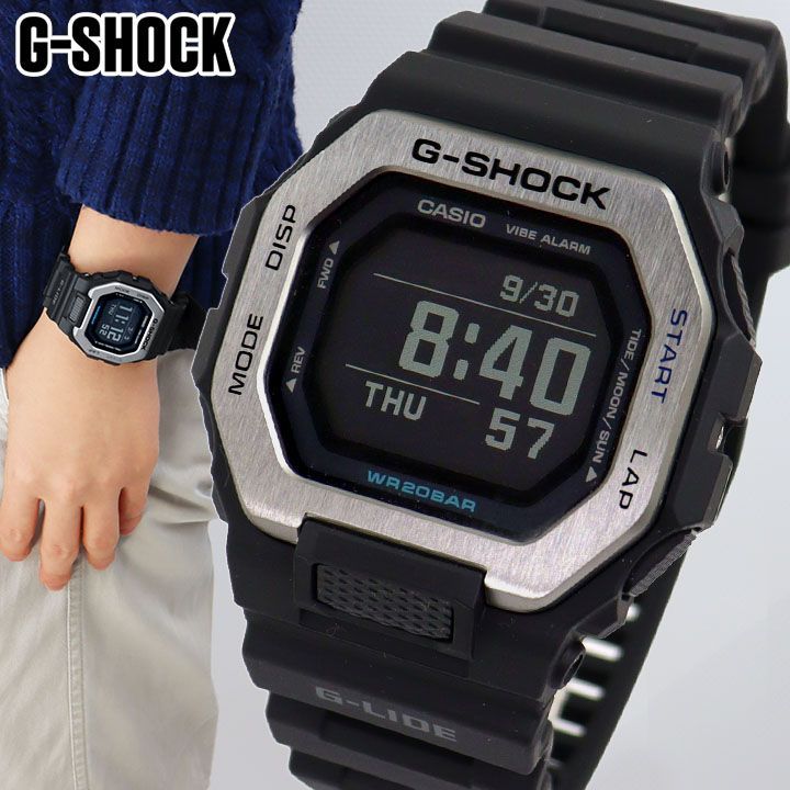 大人気正規品 CASIO メンズ腕時計 -- G-SHOCK G-LIDE/CASIO/--/黒