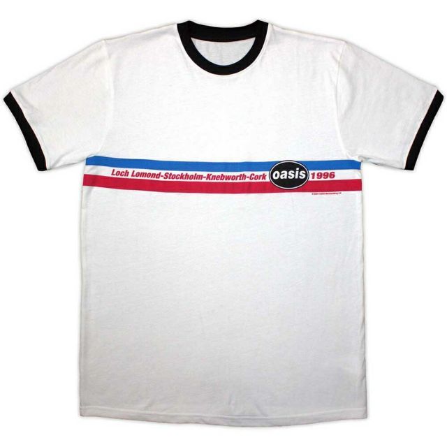 oasis オアシス1996ツアーtシャツL OASIS オアシス (10月 来日 記念 ) - 1996 Tour Horizontal