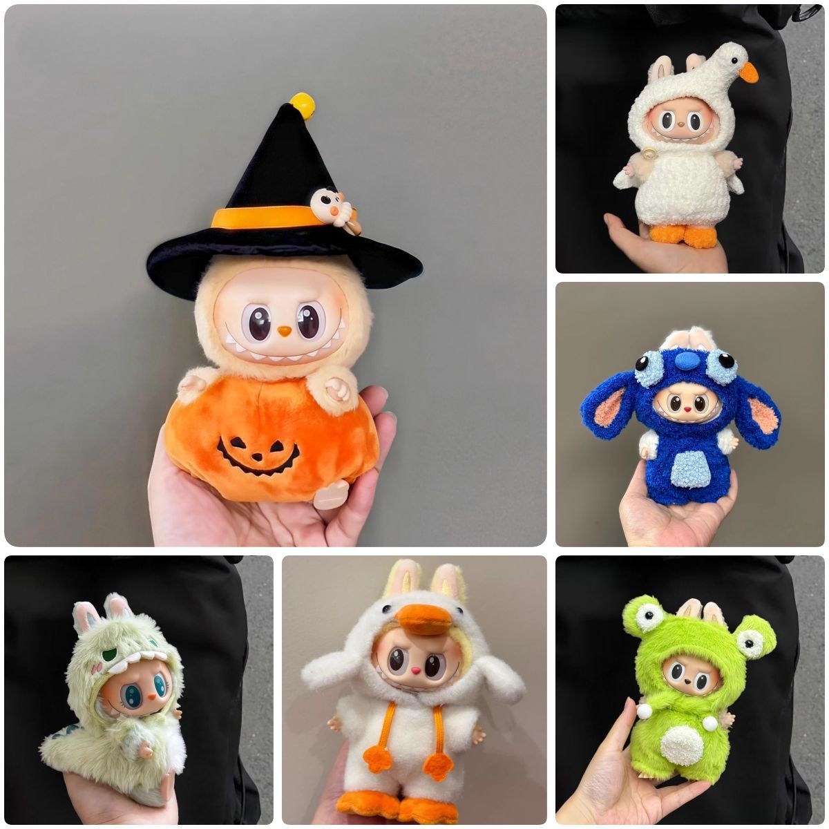 ぬいぐるみ服 labubu ラブブ ハロウィン かぼちゃ かわいい 新品