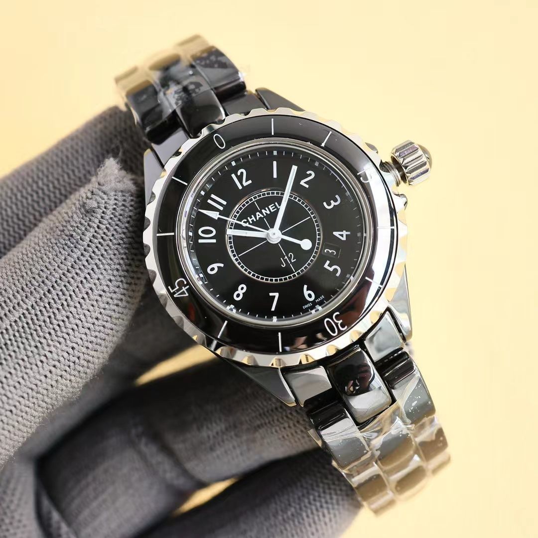 ご 大 です CHANEL シャネル j12 腕時計 腕時計 ブラック 自動巻き｜ ｜