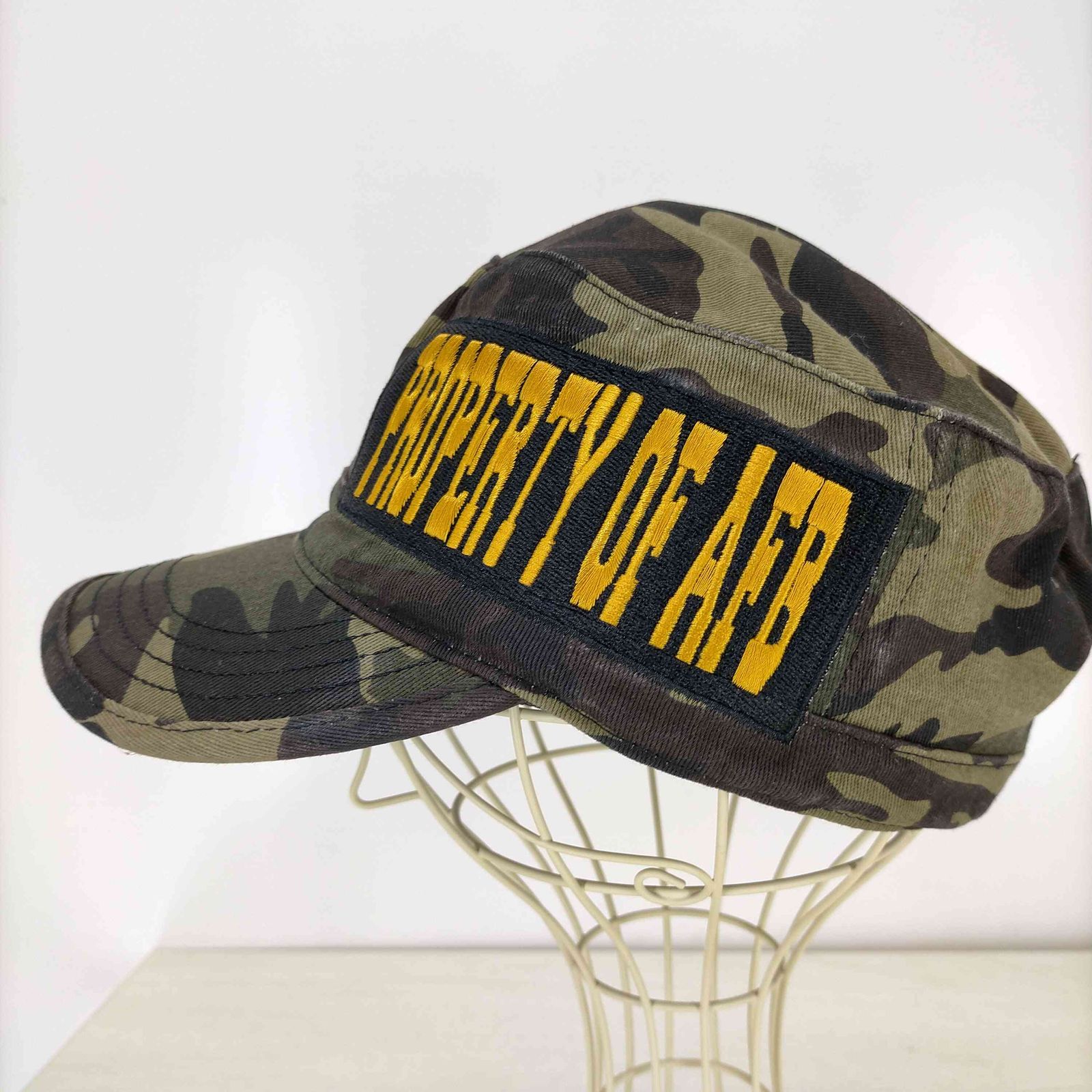 ユーズドフルギ USED古着 AFB WORK CAP CAMO メンズ FREE - メルカリ