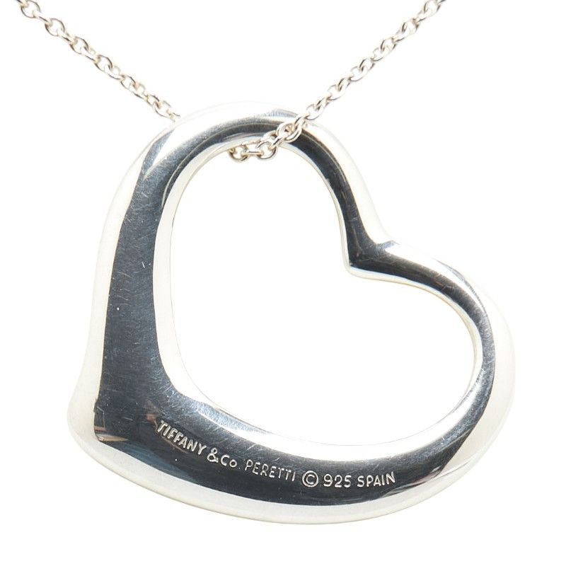 ティファニー オープンハート ラージ ロング ネックレス SV925