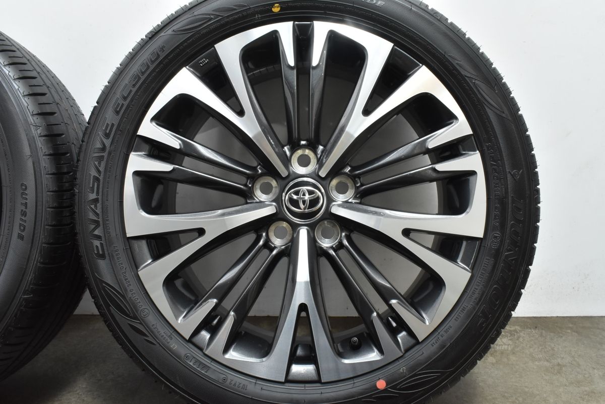 トヨタ ヤリスクロス 純正 215/50R18 ダンロップ エナセーブ バリ溝！21年！9.5分☆トヨタ ヤリスクロス 純正 215/50R18