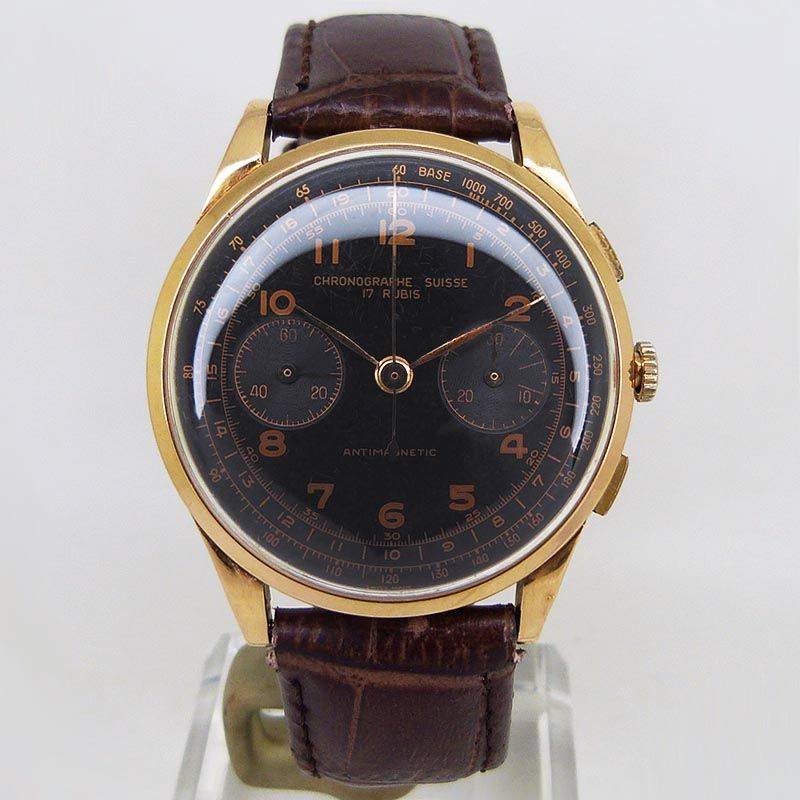 中古クロノグラフスイス【CHRONOGRAPHE SUISSE】 クロノグラフ 