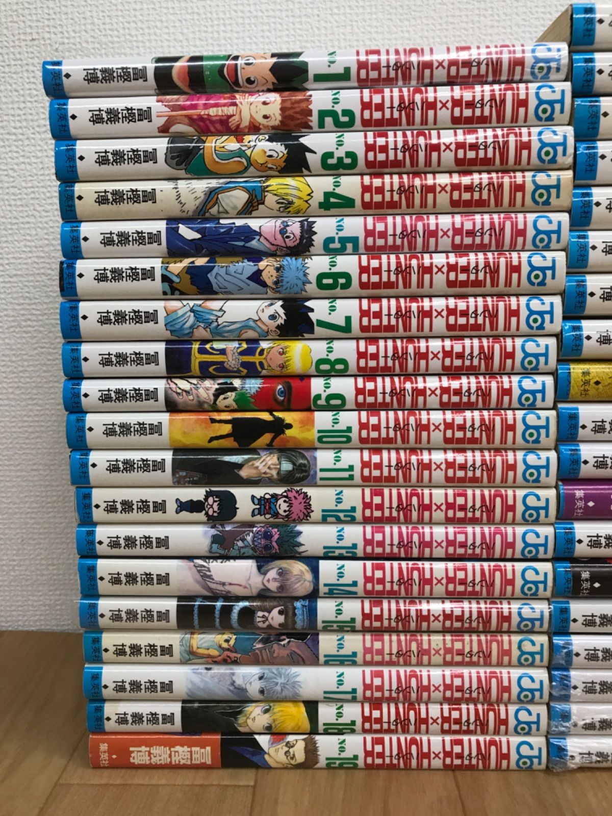 ☆⑧ハンターハンター HUNTER×HUNTER 1~38巻 全巻セット ※未開封