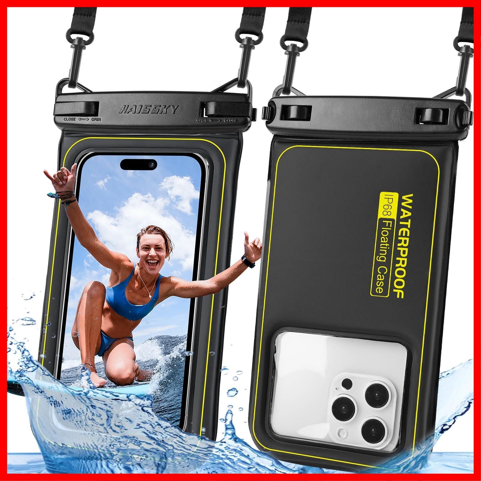 IPX8 防水ケース 縫う iphone アンドロイド スマホ 海 プール 黒 IPX8 防水ケース 縫う iphone アンドロイド スマホ 海 プール 黒