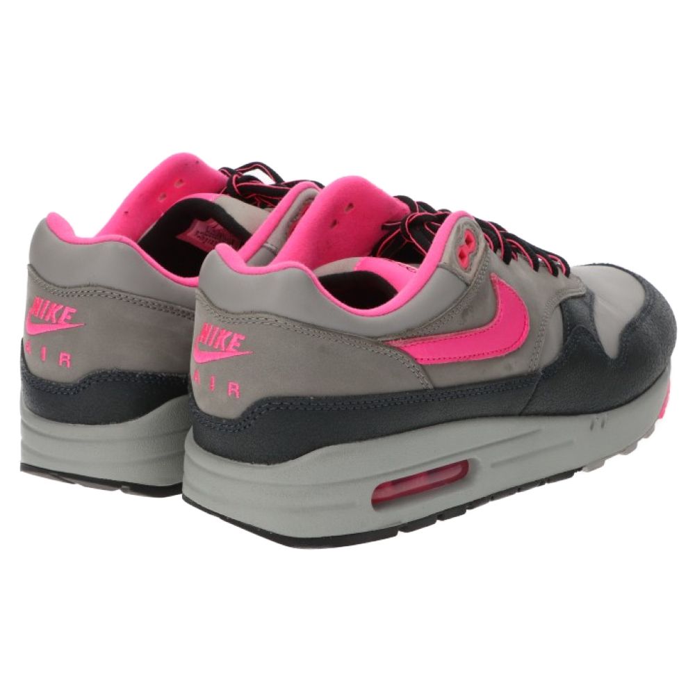 NIKE (ナイキ) ×HUF AIR MAX1 ANTHRACITE PINK POW ハフ エアマックス1
